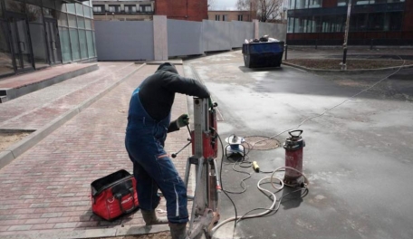 Благоустройство офисно-делового центра.